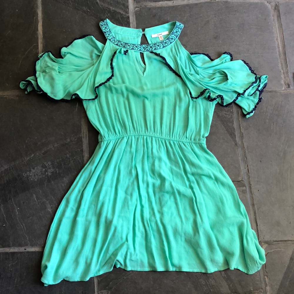 Blue dress